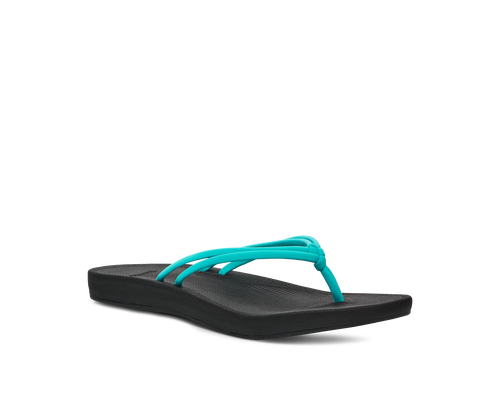 Sanuk Women's Yoga Sling 2 Spectrum Sandals Color Bright Aqua Blue size 6 -  $18 - From Pritandproper