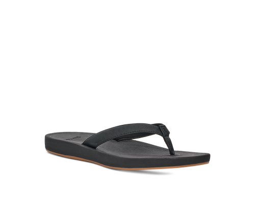 Sanuk Chevron-herringbone Chevron Black Sandals Size 10 - 49% off