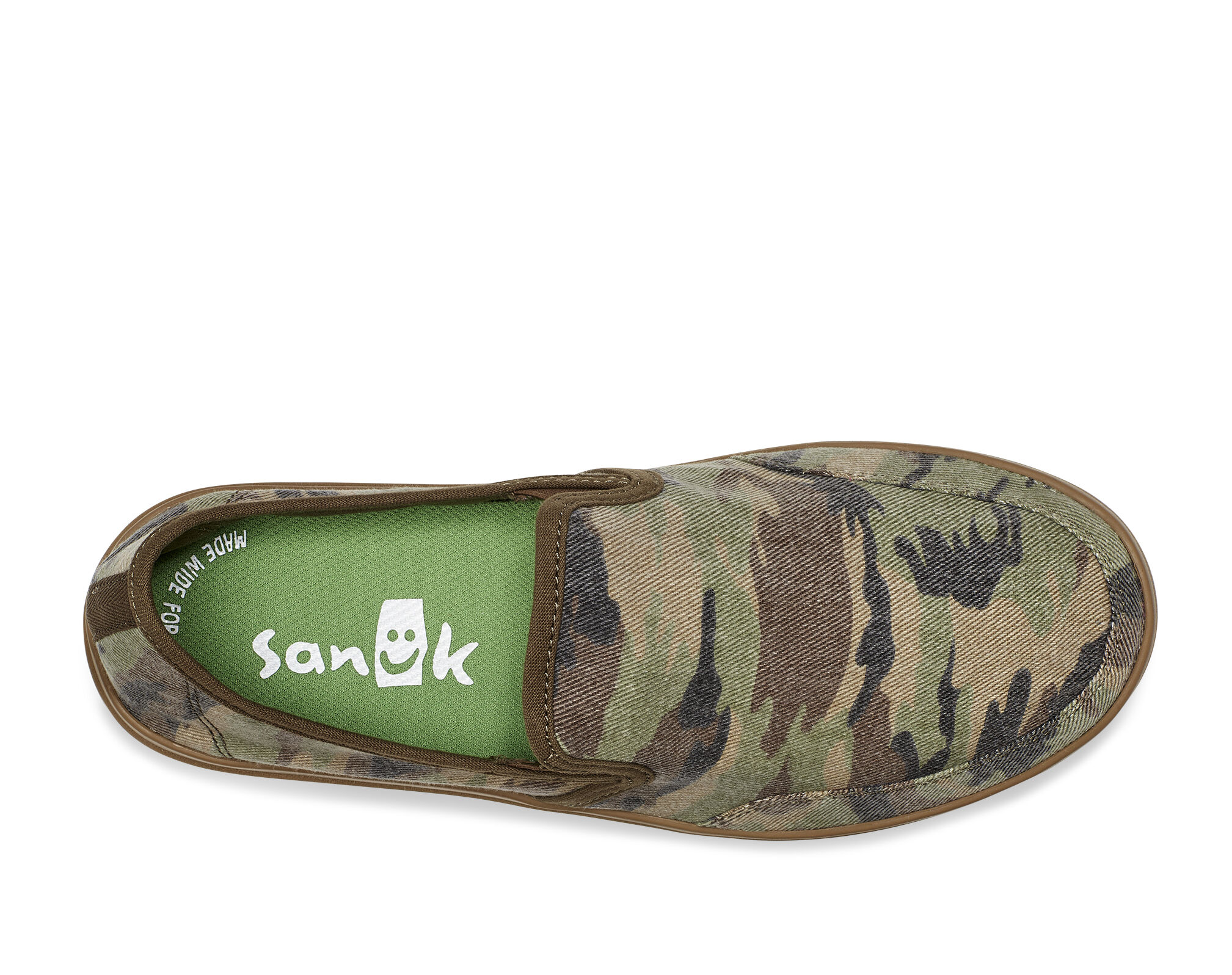 Vagabond Slip-On Sneaker Camo | Sanuk 