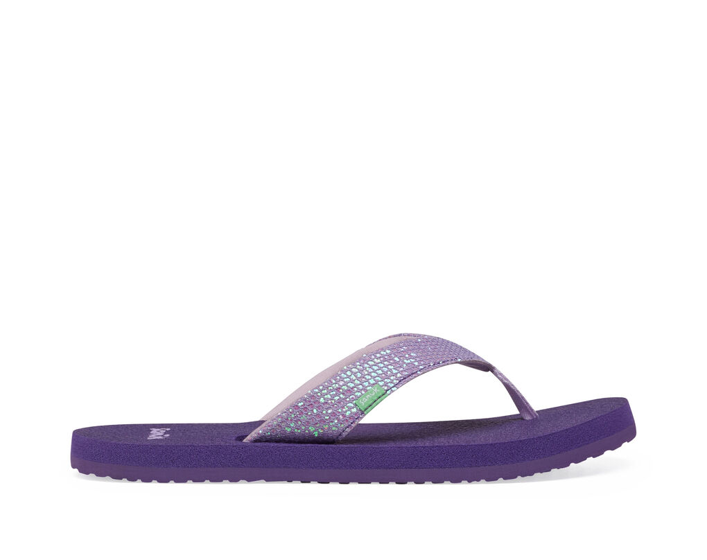 Sanuk®, Girls' (Youth 10+) Yoga Glitter Sandals