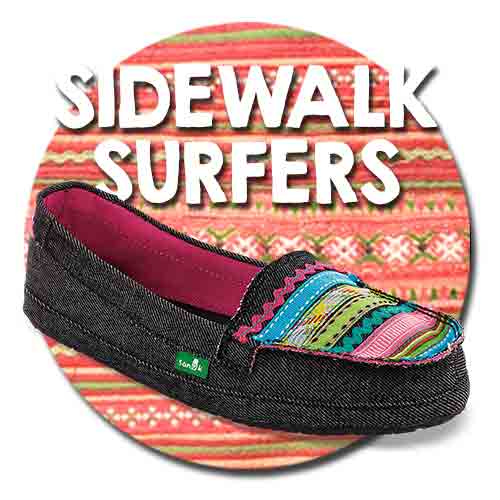 sanuk sidewalk surfers womens